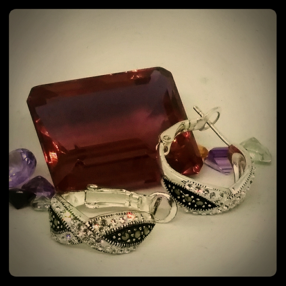 Sterling silver earrings